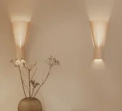 Applique murale, Secto 4230, sans câble, bouleau, L31cm, H60cm - Secto Design