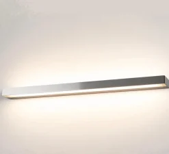 Applique murale, Sedo 21, aluminium, LED, 3000k, 2500 lm, L89,5cm, H4cm - Slv