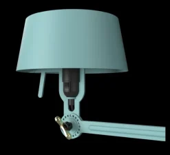 Applique murale, Set 2x Bolt Bed underfit install, sans câble, Bleu clair, L29cm, H27cm - Tonone