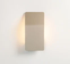 Applique murale, Shapes 4100, champagne, LED, dim, 2700K, 870 lm, L15cm, H30cm - Estiluz