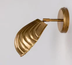 Applique murale, Shell, bronze, Ø12cm, H26.5cm - Mullan Lighting