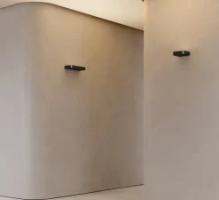 Applique murale, Shift Large, noir mat, LED, 2700K, 5085 lm, L34cm, H4cm - Lodes