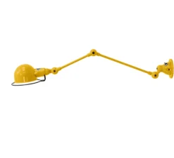 Applique murale, signal 2 bras, SI371, moutarde, Ø10cm, H47cm - Jieldé