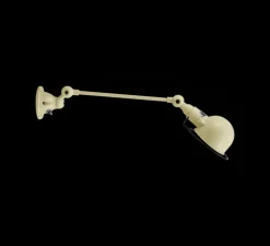 Applique murale, Signal 1 bras, SI301, ivoire, brillant, L40cm, H15cm - Jieldé