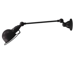 Applique murale, Signal 1 bras, SI301, noir, brillant, L40cm, H15cm - Jieldé