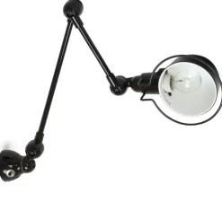 Applique murale, SIGNAL 2 bras, SI371, noir, Ø10cm, H47cm - Jieldé