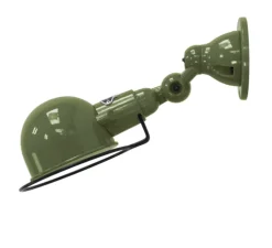 Applique murale, Signal, SI300, vert olive, brillant, L28cm, H15cm - Jieldé