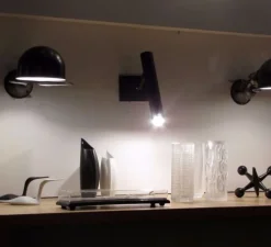 Applique murale, Signal, SI300, noir mat, L28cm, H10cm - Jieldé