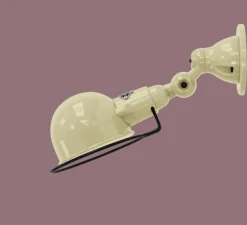 Applique murale, Signal, SI300, ivoire brillant, L28cm, H15cm - Jieldé