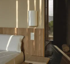 Applique murale, Singular, blanc, L18cm, H30cm - Santa & Cole