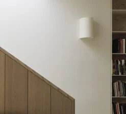 Applique murale, Singular, blanc, L18cm, H30cm - Santa & Cole