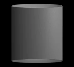 Applique murale, Sinne, Graphite, IP44, L12,4cm, H17cm - Belid