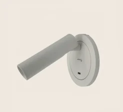 Applique murale, Smoofy, blanc mat, LED, 3000K, 152 lm, Ø3cm, H12cm - Nexel