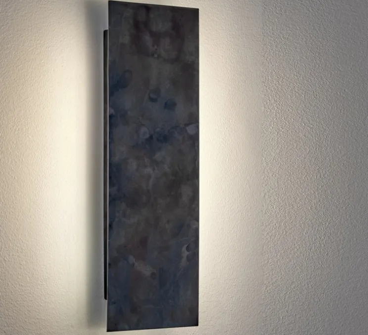 Applique murale, Sofisticato 41, Acier bleu, LED, K, lm, L13cm, H38cm - Serax