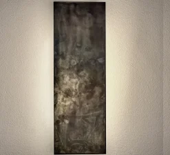 Applique murale, Sofisticato 41, Acier bleu, LED, K, lm, L13cm, H38cm - Serax