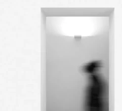 Applique murale, Sol 1, blanc mat, LED, dim, 2700K, 836 lm, L14,2cm, H2,6cm - Davide Groppi