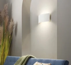 Applique murale, Sonia horizontale, blanc, L34cm, H15cm - Nedgis