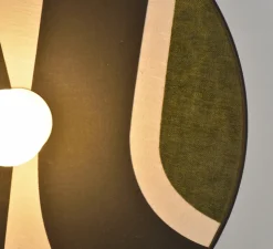 Applique murale, Sonia Laudet D60, Bouleau seventies, Ø60cm, P16cm - Market Set