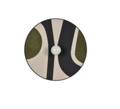 Applique murale, Sonia Laudet D60, Bouleau seventies, Ø60cm, P16cm - Market Set