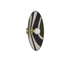 Applique murale, Sonia Laudet D60, Bouleau seventies, Ø60cm, P16cm - Market Set