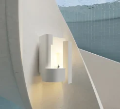 Applique murale, Soul Story 5, blanc, LED, dim, 2700K, 250 lm, L18,8cm, H26,2cm - DCW éditions Paris