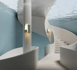 Applique murale, Soul Story 5, blanc, LED, dim, 2700K, 250 lm, L18,8cm, H26,2cm - DCW éditions Paris