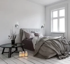 Applique murale, Spillray, cristal, chrome, L14, 5cm, H29,3cm - Axolight