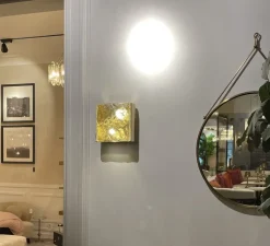 Applique murale, St Kitts, laiton, L24cm, H23cm - Eichholtz