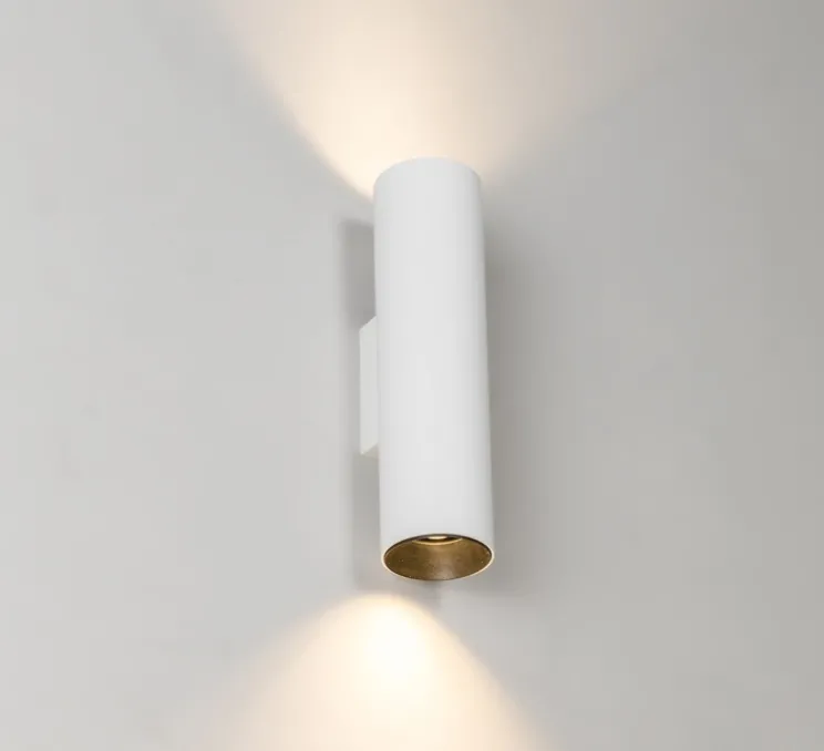 Applique murale, Stan, blanc, L6cm, H22,5cm - Faro