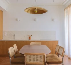 Applique murale, STAN, or satiné, L6cm, H22,5cm - Faro