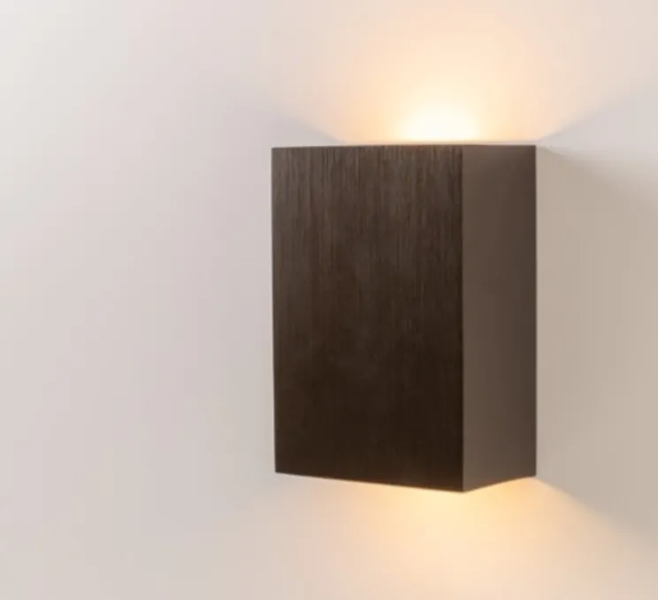 Applique murale, Sulfer Up/Down 2x, bronze, LED, dim, 2700K, 284 lm, L9cm, H13cm - Modular