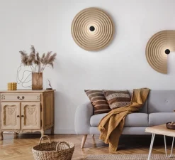 Applique murale, Tapis Soft 1.0, blanc cassé, LED, dim, 2700K, 380 lm, Ø65cm, H12cm - Wever&Ducré