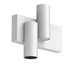 Applique murale, Tektus 45 Wall Cross, 51°, Non dimmable, blanc, LED, 2700K, 772 lm, Ø4,5cm, H11,4cm - Doxis
