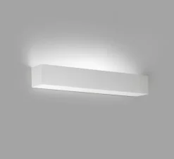 Applique murale, Tera, blanc, LED, 2700K, 530 lm, L51cm, H7,5cm - Faro