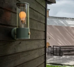 Applique murale, The Muse , Pleasure Garden green, IP44,2800K, 500lm, Ø12,5cm, H33,8cm - Tala