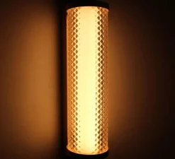 Applique murale, Tiffany, Diamant , IP44, LED, 2700K, 1050 lm, Ø13,5cm, H38cm - Elements lighting