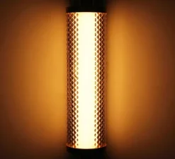 Applique murale, Tiffany, Graphite, IP44, LED, 2700K, 1050 lm, Ø13,5cm, H38cm - Elements lighting