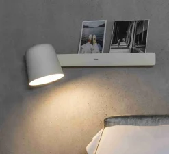 Applique murale, Tila, blanc, L46 cm, H 14,51cm - FARO