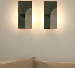 Applique murale, Tiles Door G, gris, L14cm, H29cm - Violaine D'Harcourt