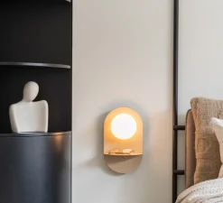 Applique murale, Tokyo, beige, L15cm, H34cm - It's about Romi