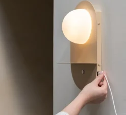 Applique murale, Tokyo, beige, L15cm, H34cm - It's about Romi