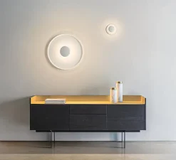 Applique murale, Top 1154, blanc, LED, 2700K, 550lm, Ø17cm, P6cm - Vibia