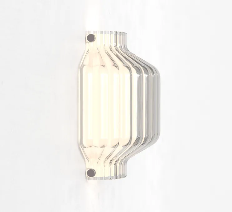 Applique murale, Toro, transparent, L28cm, H30cm - Astro