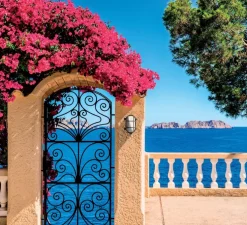 Applique murale, Tortuga 200.15, Marron foncé, IP44, L12cm, H17cm - Moretti Luce