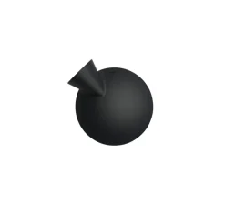 Applique murale, Tortuga, anthracite, LED, dim, 2700K, 885 lm, L14cm, H16cm - Martinelli Luce