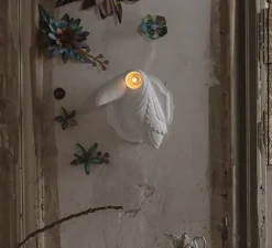 Applique murale, Toucan, Cubano, blanc, L47cm, H45cm - Karman