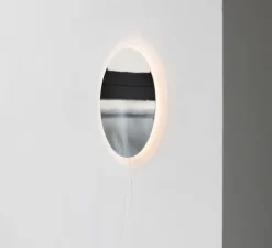 Applique murale, Tramonto 06, miroir, LED, dim, K, 2500 lm, L21cm, H29,7cm - Valerie_Objects