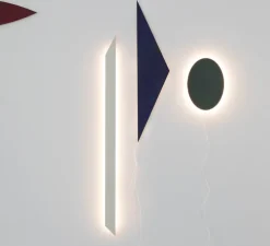 Applique murale, Tramonto 05, vert foncé, LED, dim, K, 2500 lm, L21cm, H29,7cm - Valerie_Objects