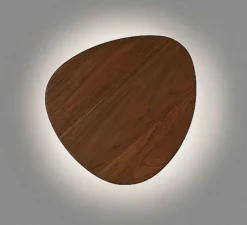 Applique murale, Tria 02, Chêne naturel, LED, 2700K, 1440lm, L27cm, H24,5cm - Bover