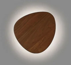 Applique murale, Tria 03, Chêne naturel, LED, 2700K, 1920lm, L29cm, H31cm - Bover